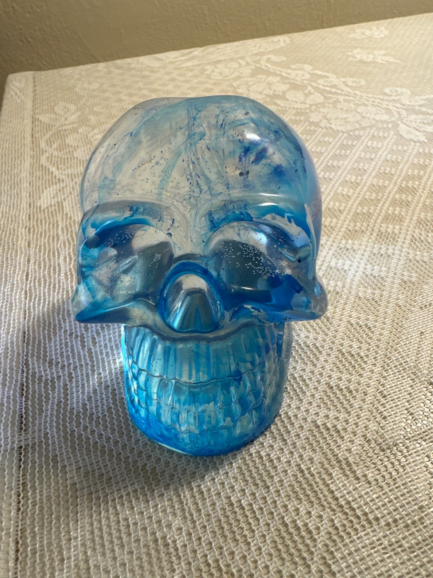 Epoxy resin skull