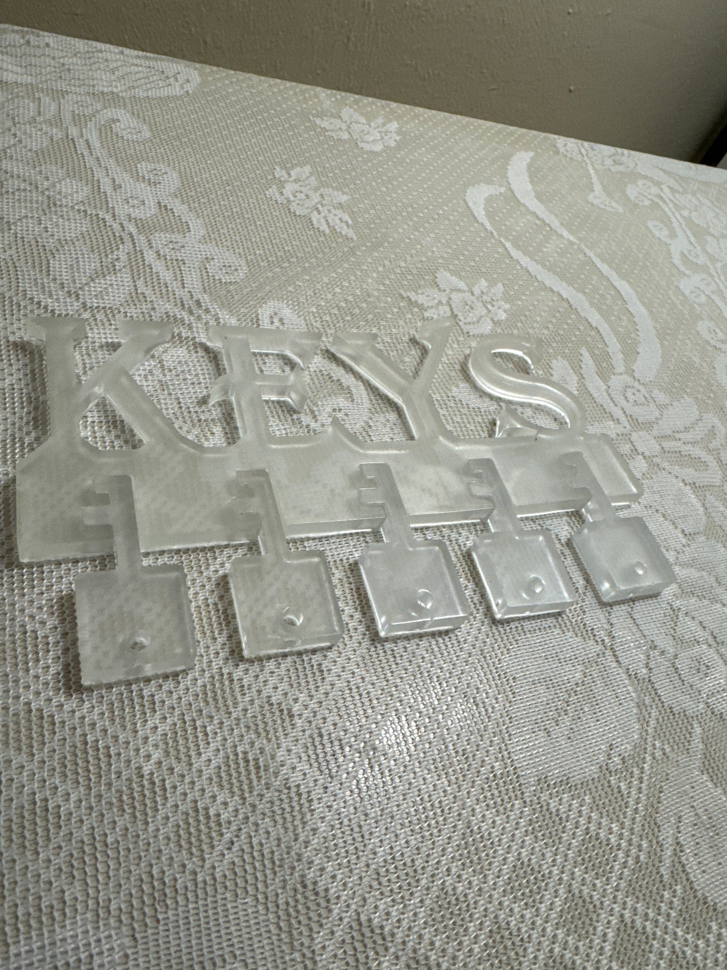 Key holder epoxy