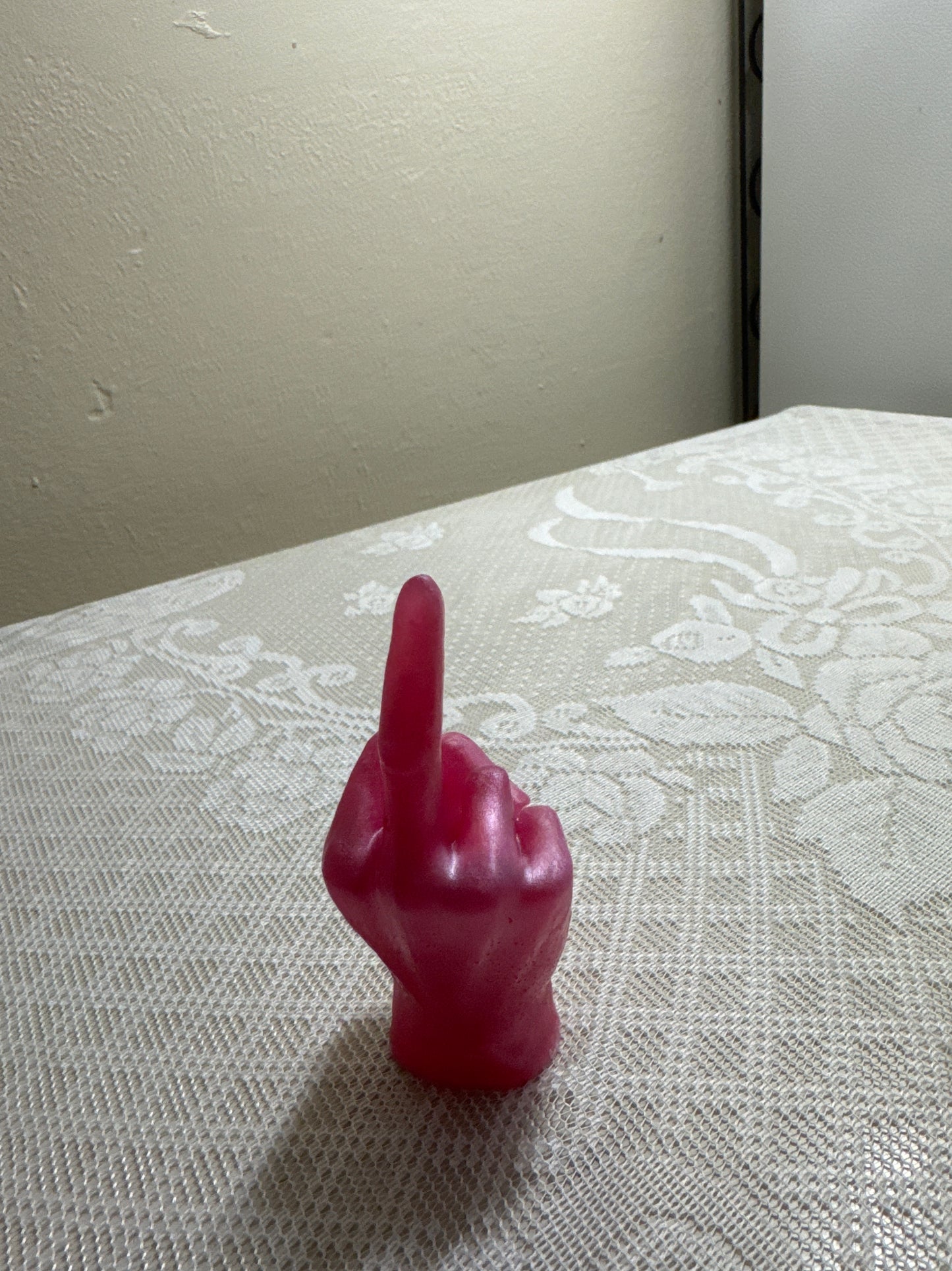 Epoxy middle fingers ring holders