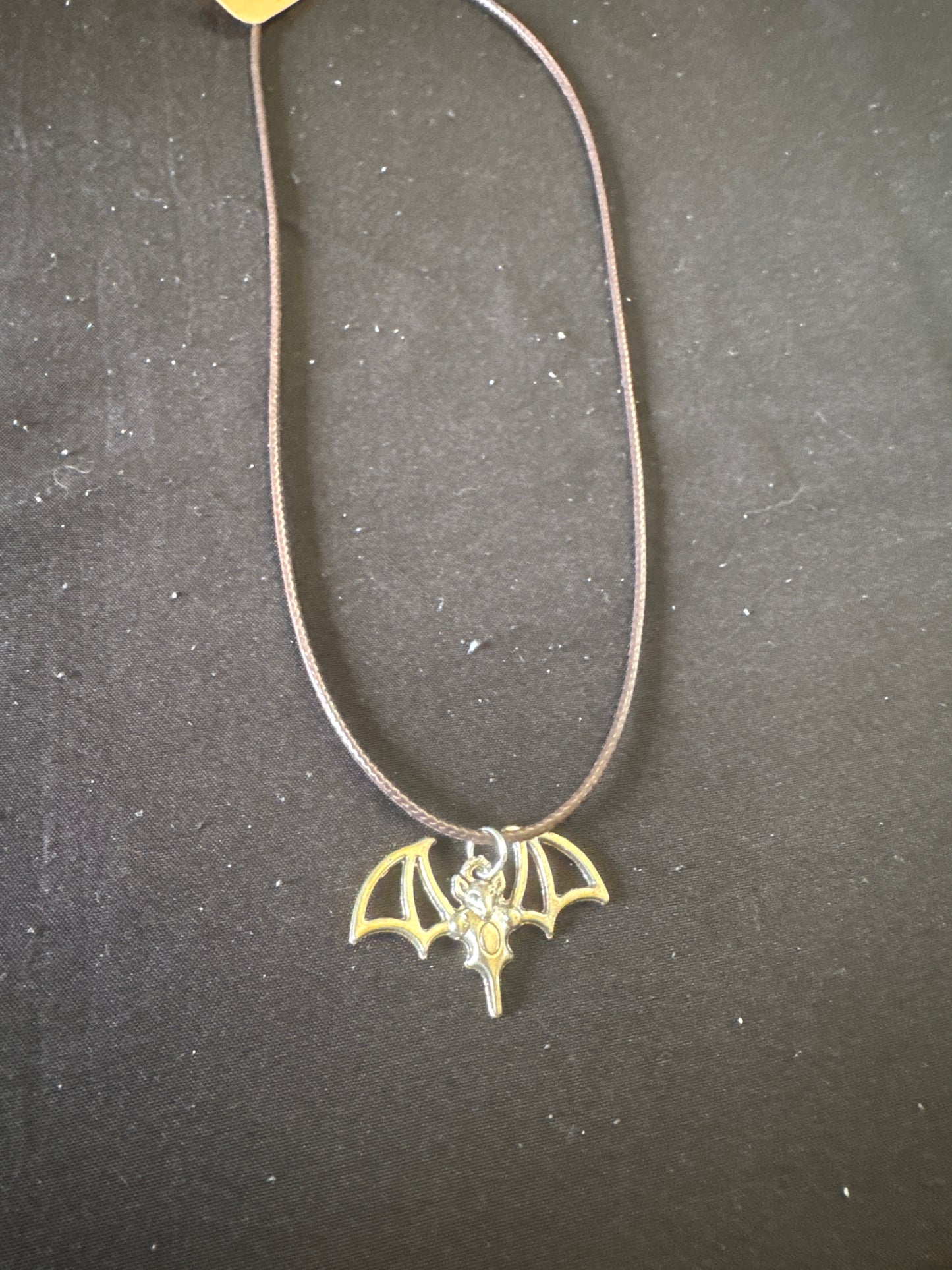 Bat necklace