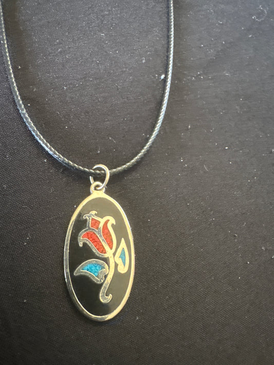 Rose necklace