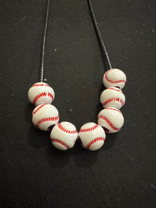 Baseball necklace