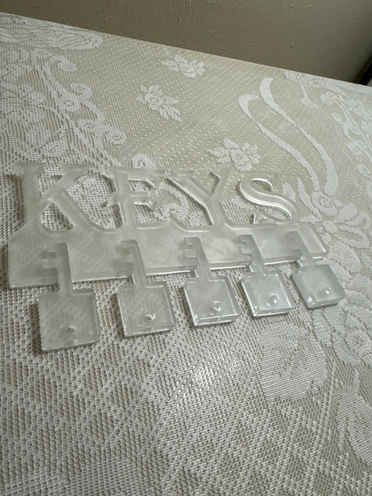 Key holder epoxy