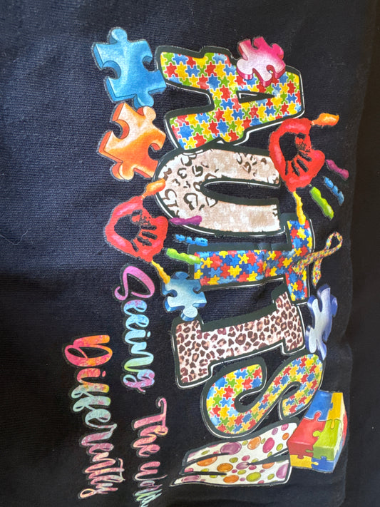 Xl autism awareness shirt