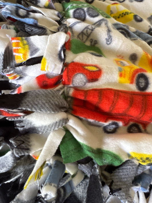 Tie blanket for kids