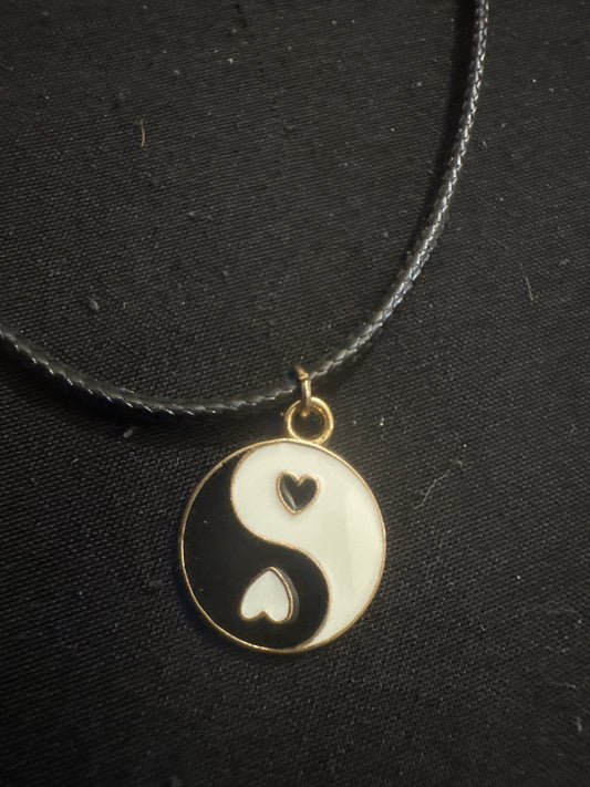 Ying yang necklace