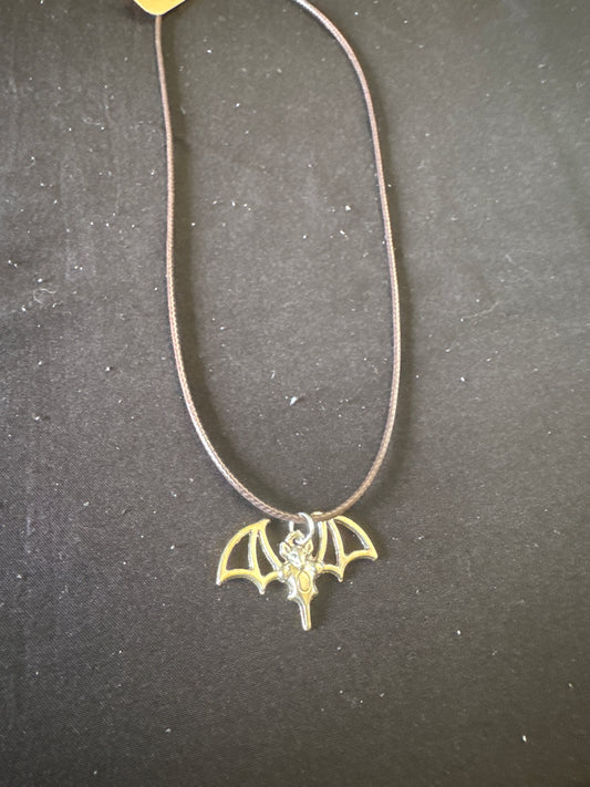Bat necklace
