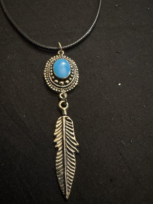 Small blue pendent
